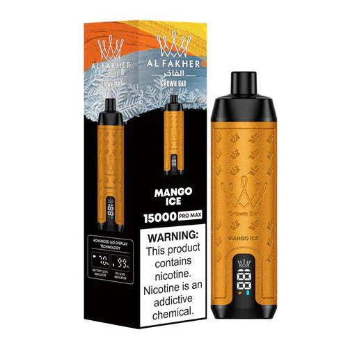 Al Fakher Crown Bar Pro Max 15000 Puffs Disposable Vape
