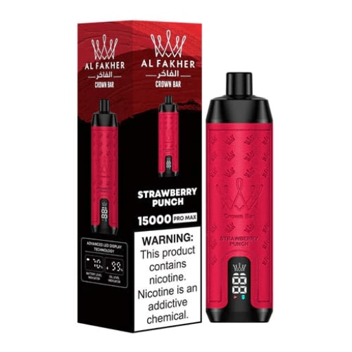 Al Fakher Crown Bar Pro Max 15000 Puffs Disposable Vape