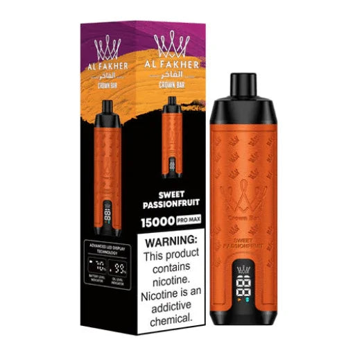 Al Fakher Crown Bar Pro Max 15000 Puffs Disposable Vape