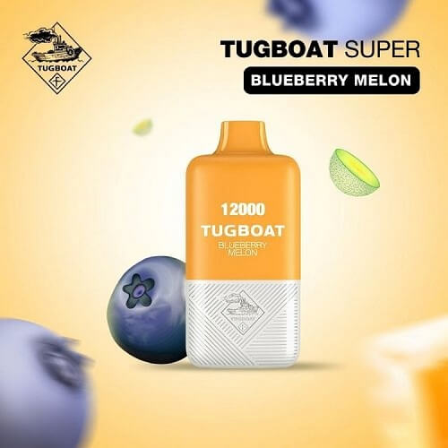 Tugboat 12000 Disposable Vape Device - Blueberry Melon