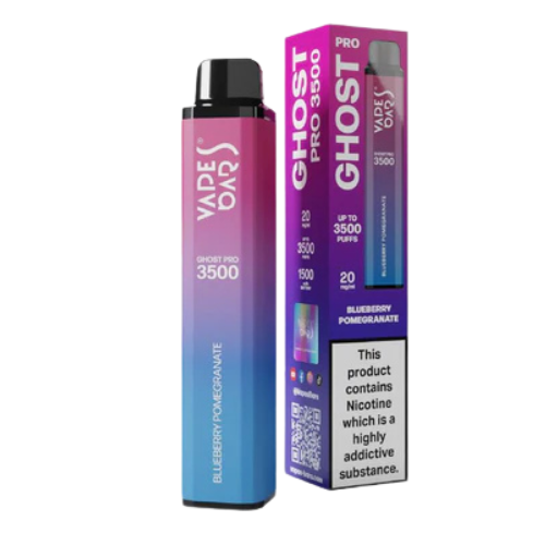 Ghost Pro 3500 Puffs Disposable Vape Device - Blueberry Poegranate