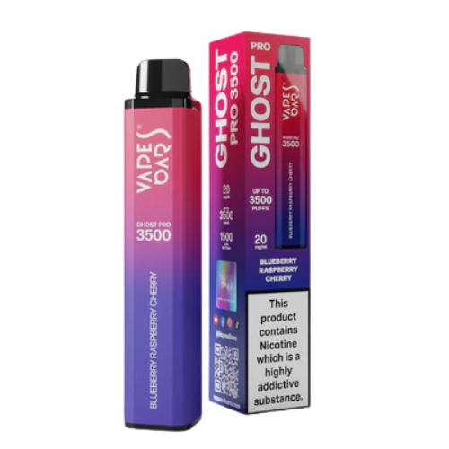 Ghost Pro 3500 Puffs Disposable Vape Device - Blueberry Raspberry Cherry