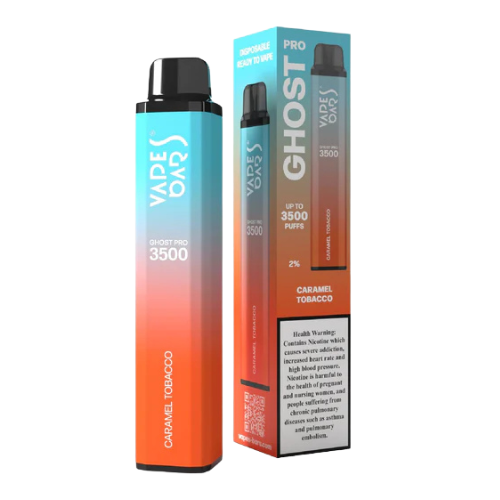 Ghost Pro 3500 Puffs Disposable Vape Device - Caramel Tobacco