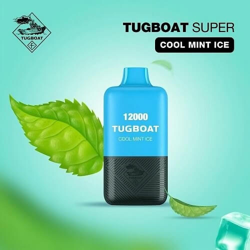 Tugboat 12000 Disposable Vape Device - Cool Mint Ice