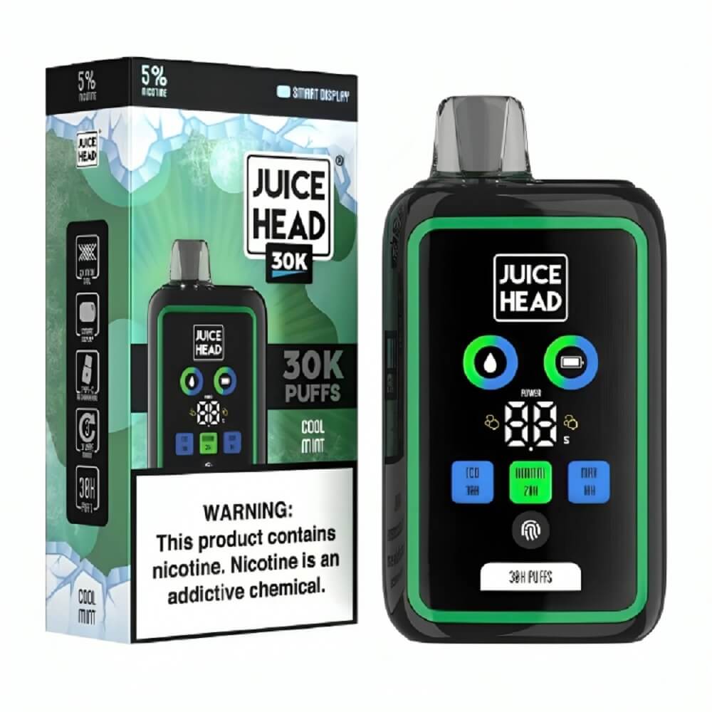 Juice Head 30k Puff Disposable Vape Device 50Mg - Cool Mint