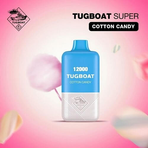 Tugboat 12000 Disposable Vape Device - Cotton Candy