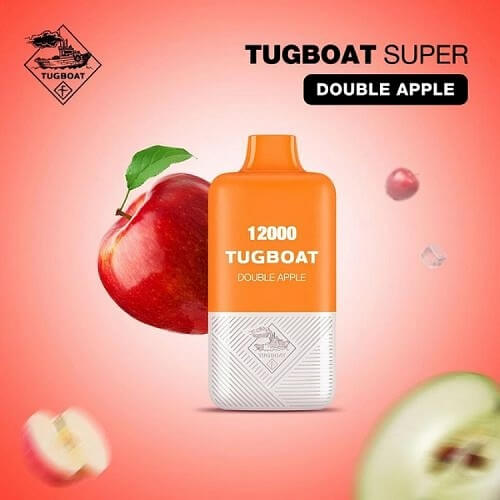 Tugboat 12000 Disposable Vape Device - Double Apple