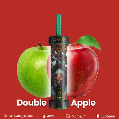 MFU Shisha X1 40000 Puffs Disposable Vape Device-Double Apple