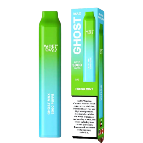 Ghost Max 3000 Puffs  Disposable Vape Device-Fresh Mint