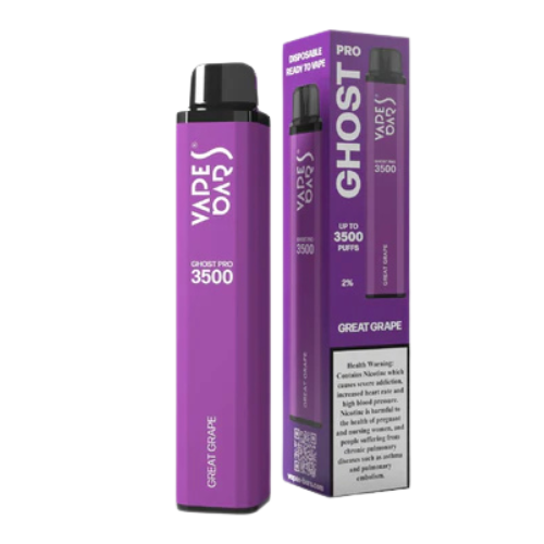 Ghost Pro 3500 Puffs Disposable Vape Device - Great Grape