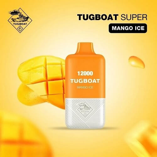 Tugboat 12000 Disposable Vape Device - Mango Ice