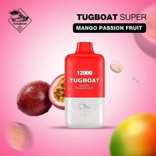 Tugboat 12000 Disposable Vape Device - Mango Passion Fruit