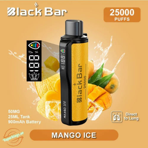 Black Bar 25000 Puffs Disposable Vape Device