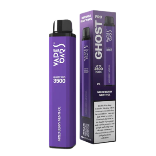 Ghost Pro 3500 Puffs Disposable Vape Device - Mixed Berry Menthol