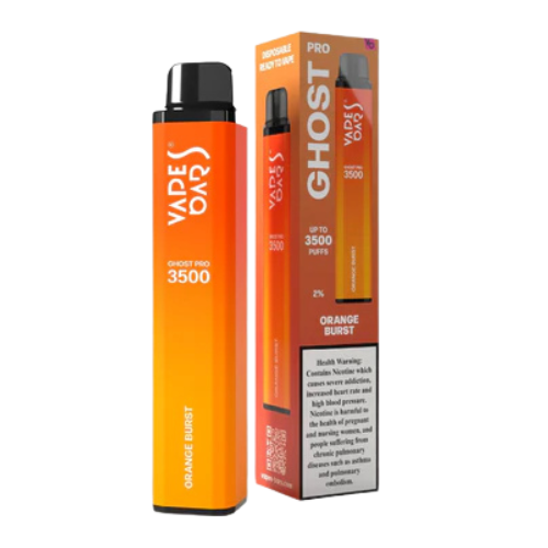 Ghost Pro 3500 Puffs Disposable Vape Device - Orange Burst