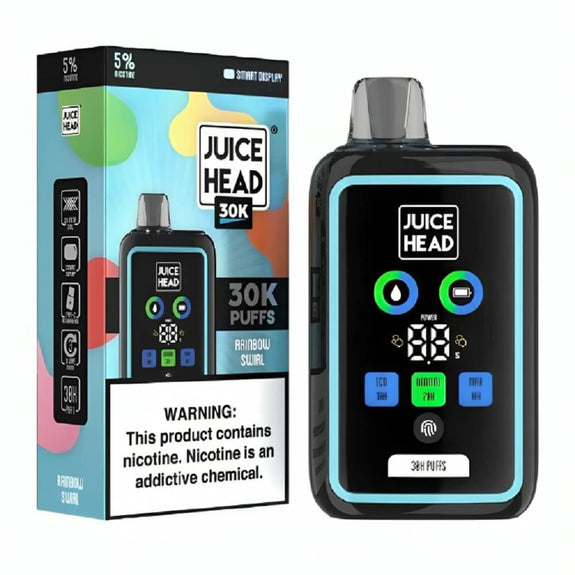 Juice Head 30k Puff Disposable Vape Device 50Mg - Rainbow Gummies (swirl)