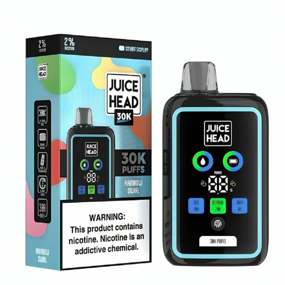 Juice Head 30k Puff Disposable Vape Device 20mg - Rainbow Gummies (swirl)