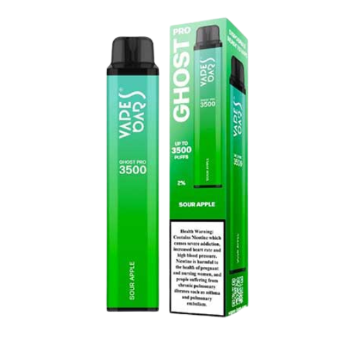 Ghost Pro 3500 Puffs Disposable Vape Device - Sour Apple