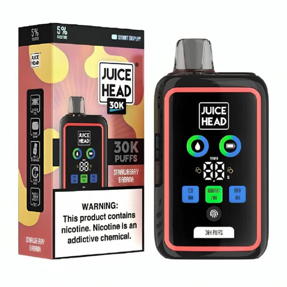 Juice Head 30k Puff Disposable Vape Device 50Mg - Strawberry Banana