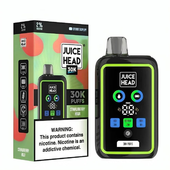 Juice Head 30k Puff Disposable Vape Device 20mg - Strawberry Kiwi