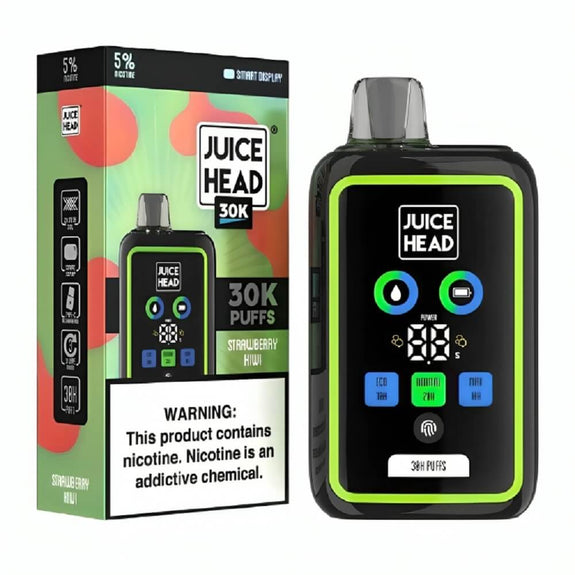 Juice Head 30k Puff Disposable Vape Device 50Mg - Strawberry Kiwi