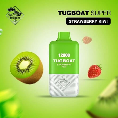 Tugboat 12000 Disposable Vape Device - Strawberry Kiwi