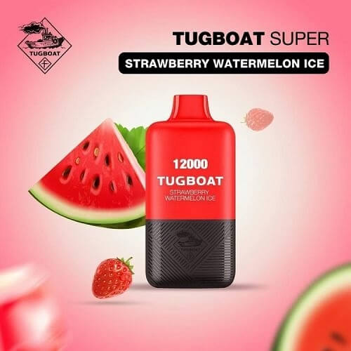 Tugboat 12000 Disposable Vape Device - Strawberry Watermelon Ice