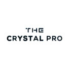 The Crystal Pro logo with sleek, modern typography representing The Crystal Pro disposable vape range.