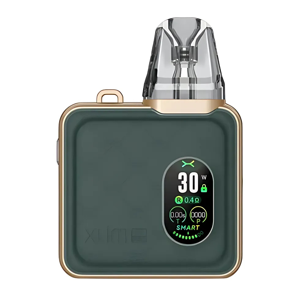 Oxva Xlim SQ Pro Pod Kit, Green Leather