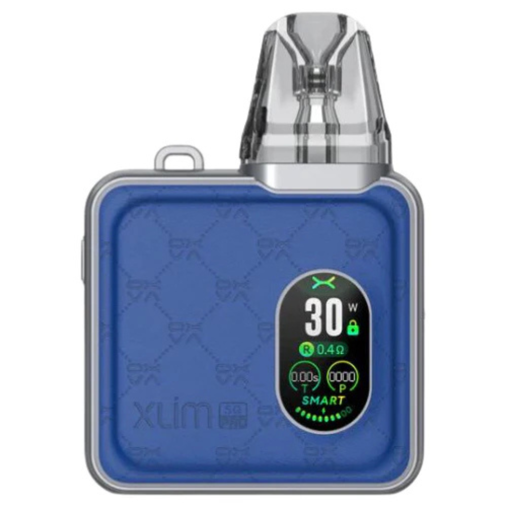 Oxva Xlim SQ Pro Pod Kit, Blue Leather