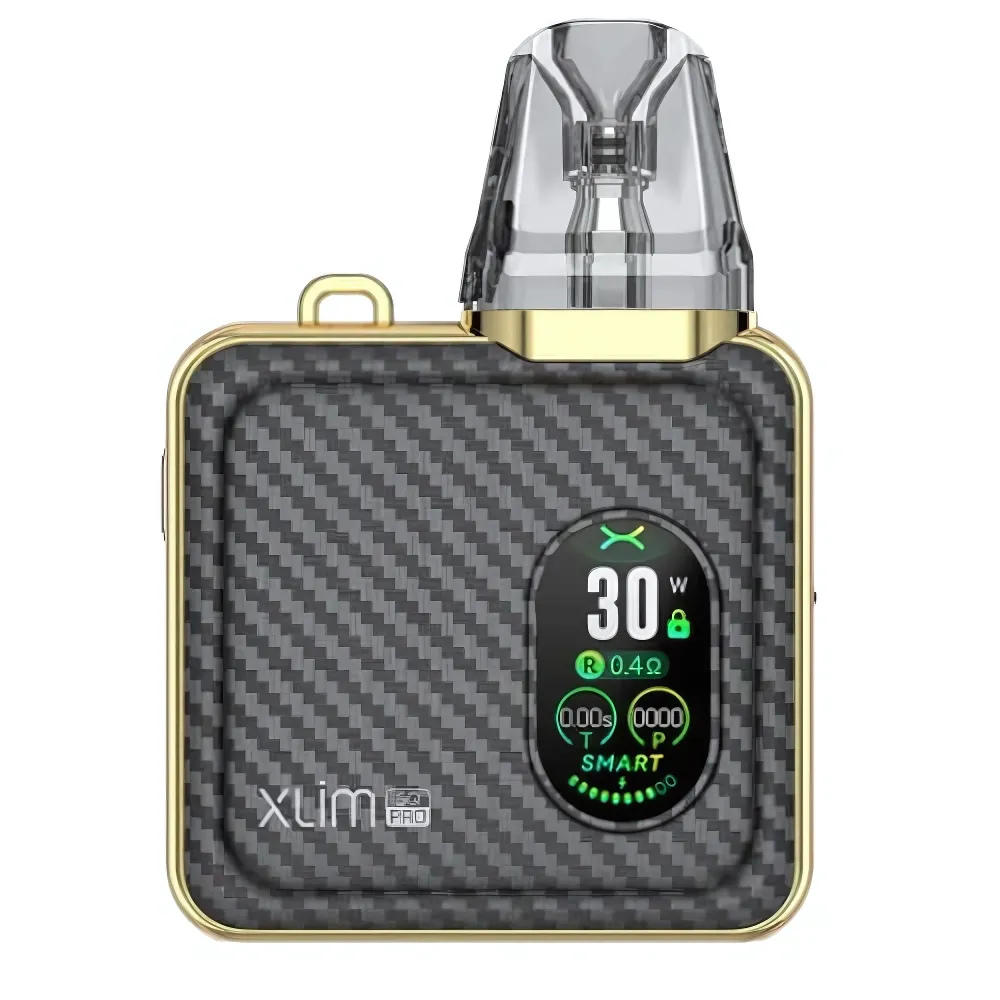 Oxva Xlim SQ Pro Pod Kit, Gold Carbon
