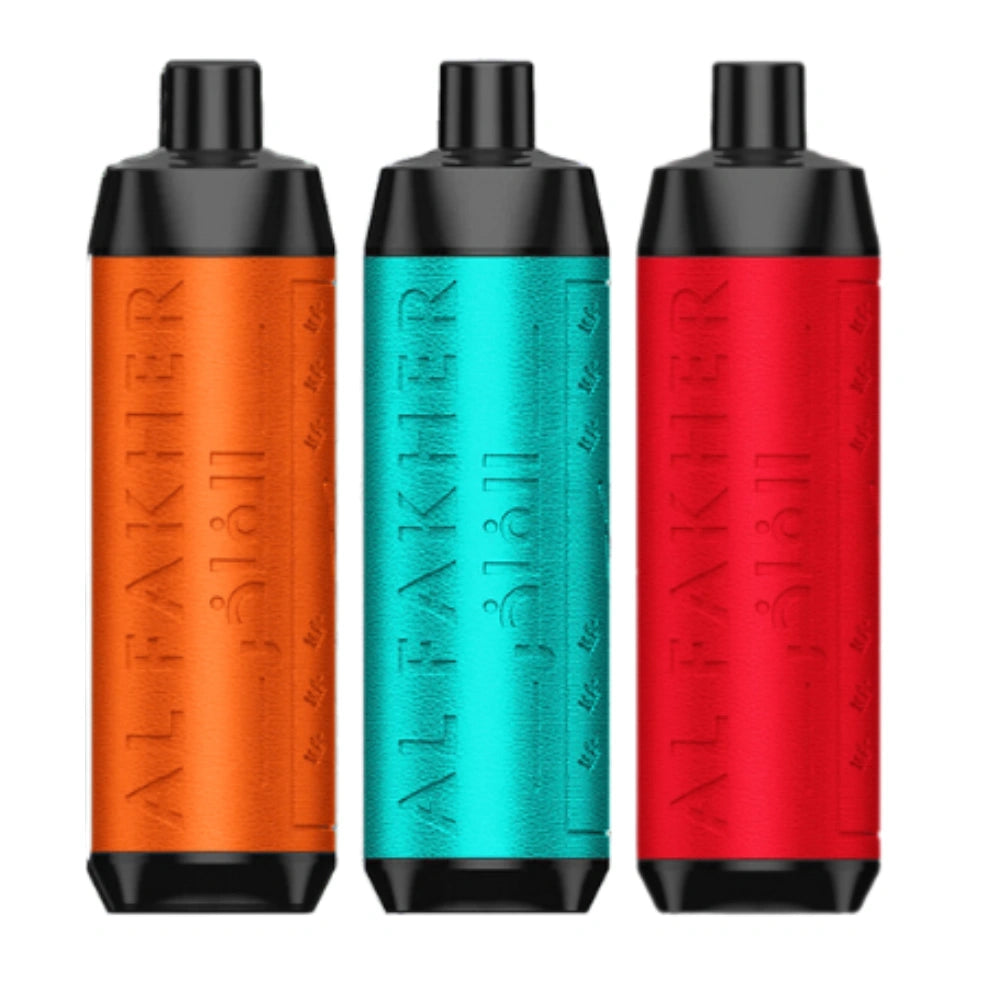 Al Fakher Crown Bar 8000 Disposable Vape Device featuring a compact, stylish design with vibrant colors. Provides up to 8000 puffs with smooth, flavorful vaping experience.