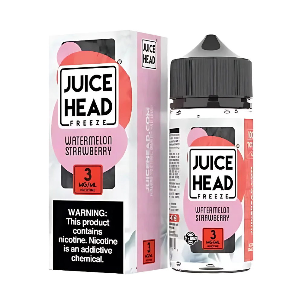 Juice Head 30ml Nic Salt 20MG - Watermelon Strawberry Freeze