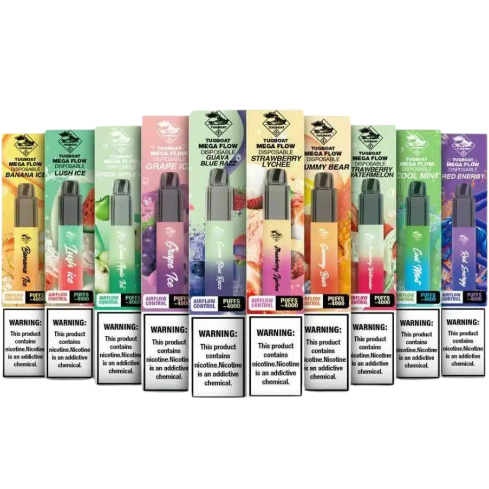 TUGBOAT Mega Flow 4000 Puffs Disposable Vape