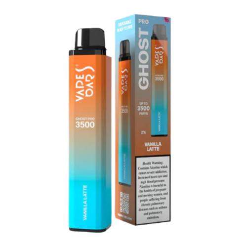 Ghost Pro 3500 Puffs Disposable Vape Device - Vanilla Latte