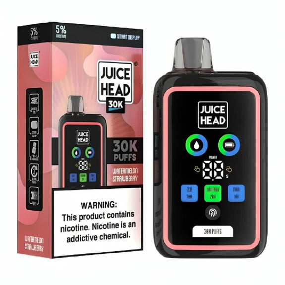 Juice Head 30k Puff Disposable Vape Device 50Mg - Watermelon Strawberry