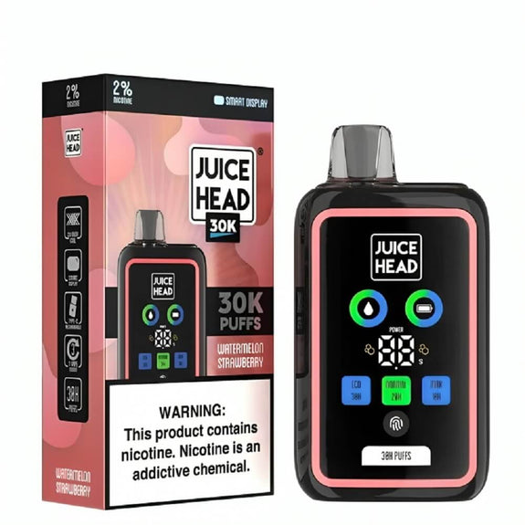 Juice Head 30k Puff Disposable Vape Device 20mg - Watermelon Strawberry