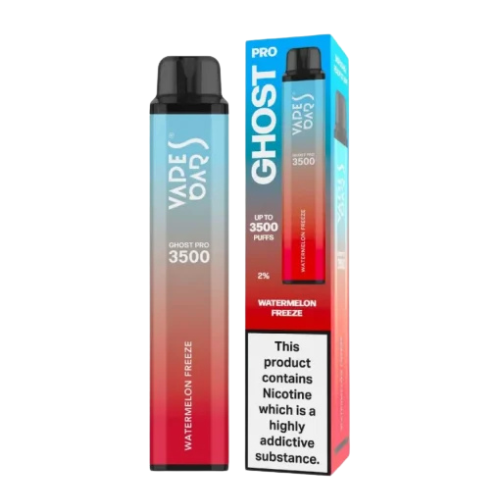 Ghost Pro 3500 Puffs Disposable Vape Device - Watermelon Freeze