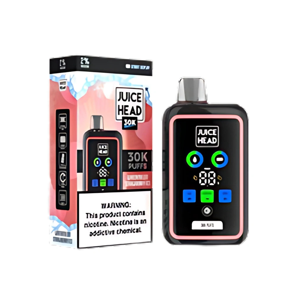 Juice Head 30k Puff Disposable Vape Device 50MG - Watermelon Strawberry  Ice