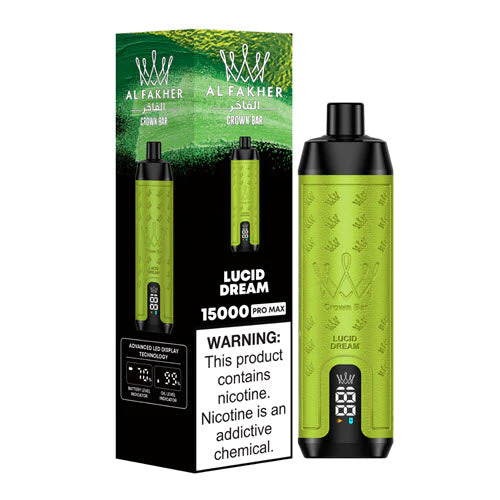 Al Fakher Crown Bar Pro Max 15000 Puffs Disposable Vape