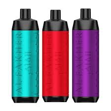 Set of three Al Fakher Crown Bar 12000 Disposable Vapes in assorted flavors: Berry Ice, Two Apple, and Blueberry Mint. High-capacity devices with modern design and smooth flavor delivery.