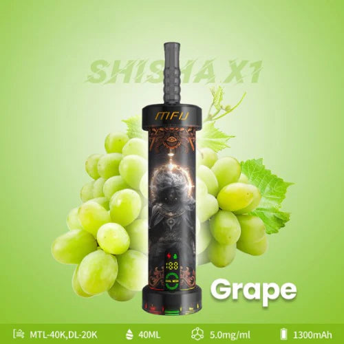 MFU Shisha X1 40000 Puffs Disposable Vape Device