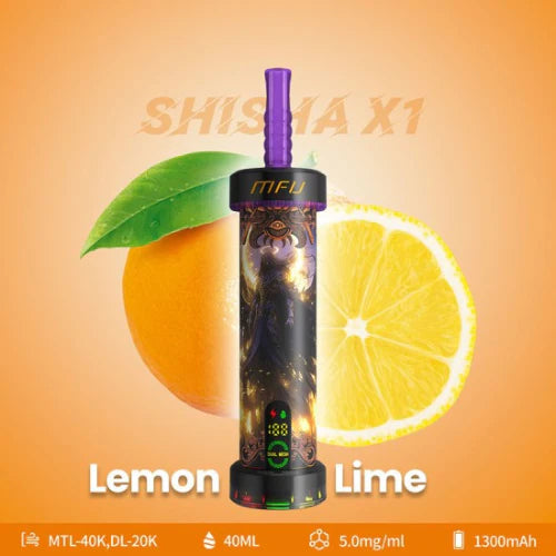 MFU Shisha X1 40000 Puffs Disposable Vape Device